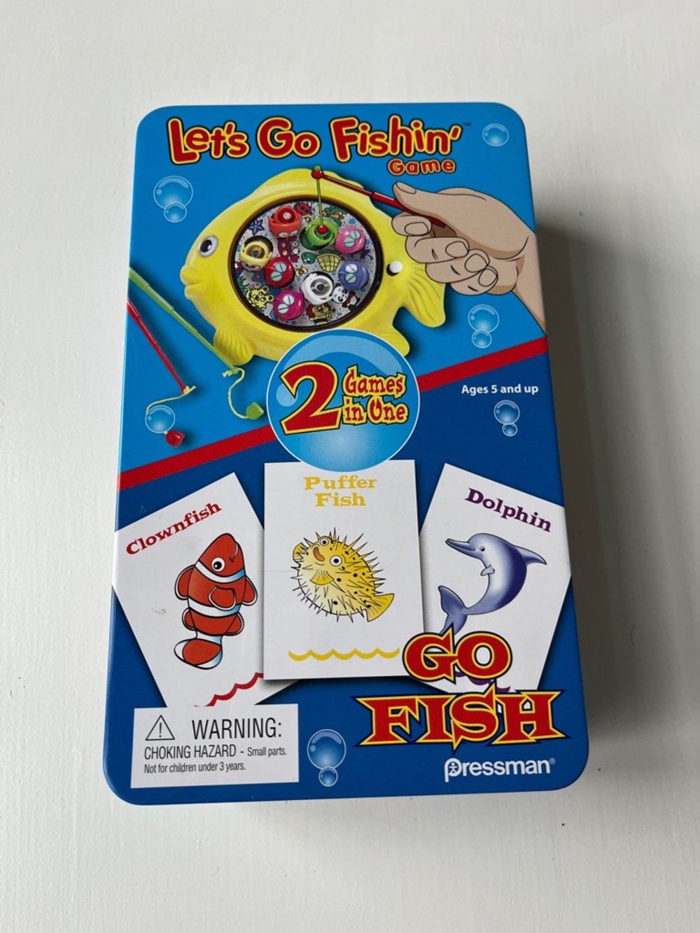 Let's Go Fishin' Game & Go Fish Card Game